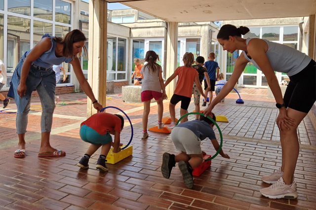 Sportska aktivnost sa djecom predškolskog uzrasta